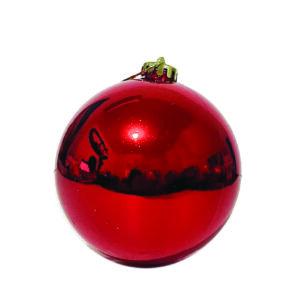 Bombillo rojo brillante d=15cm